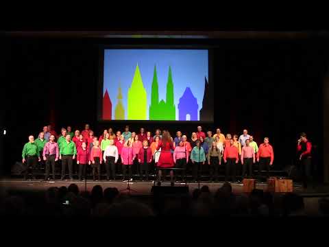 Human von Rag'n' Bone Man; Arr.: Oliver Gies; Projektchor/Pro Musica Soest; Leitung: Dita Kosmakova