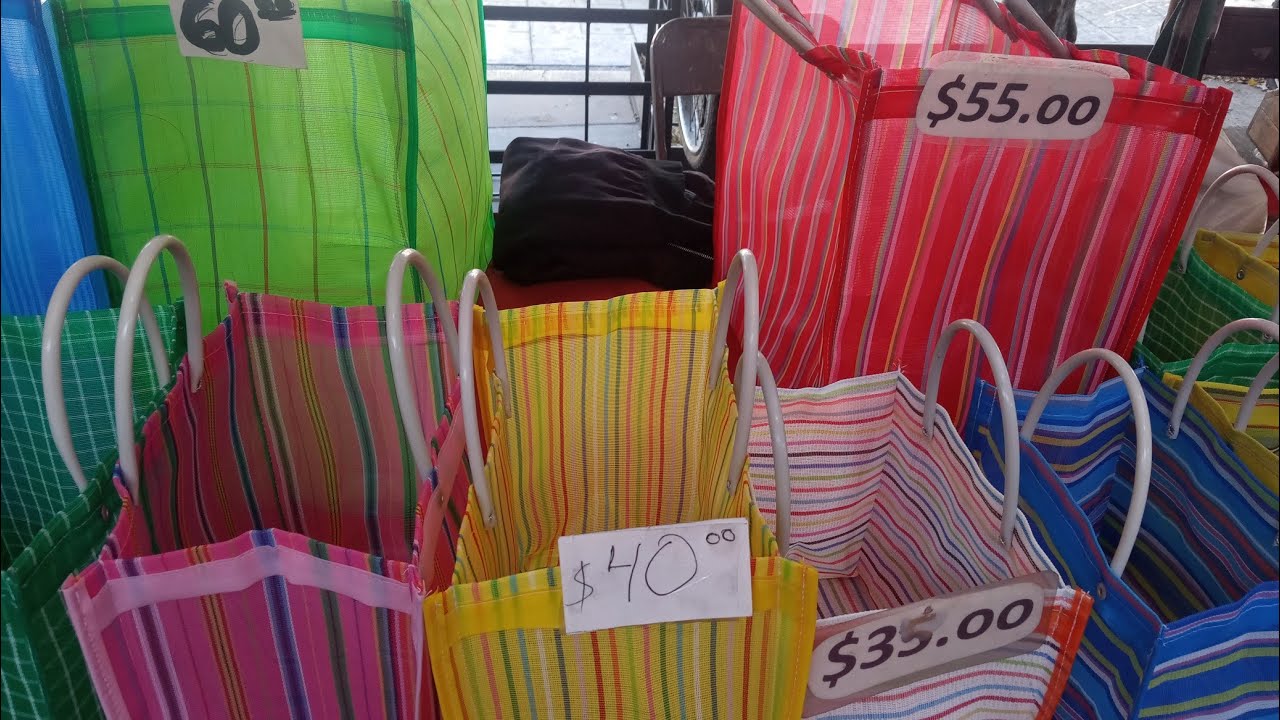 Bolsas Tichus - bolsas de tela malla para el mandado