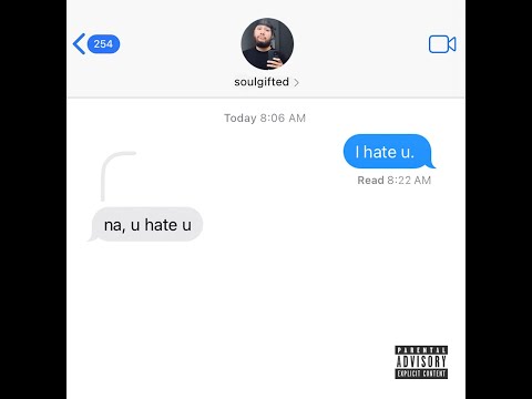 SZA - I hate u (soulgifted freestyle)