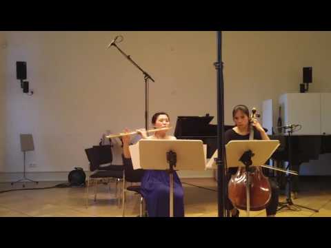 Guillaume Connesson - Toccata nocturne pour flûte et violoncelle