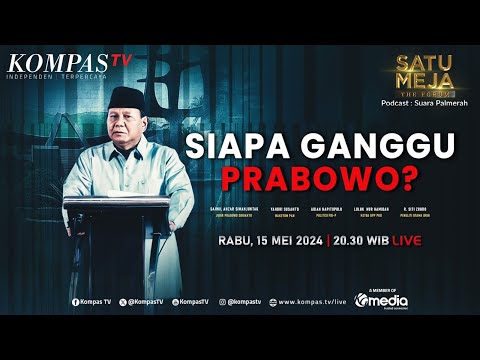 LIVE - Di Balik Pernyataan Prabowo "Jangan Ganggu Pemerintah", Siapa Dimaksud? | SATU MEJA