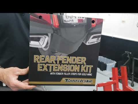 Installation: Goldstrike 2018+ Goldwing Rear Fender Extension - Max McAllister of Traxxion Dynamics