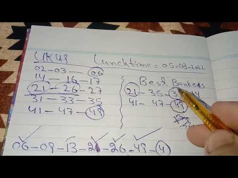 Uk49 lunchtime Prediction | 6-3-2022 | United kingdom daily lottery, make money online,