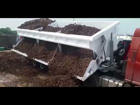 Customized Hydraulic Side Tipper Dump Semi Trailer
