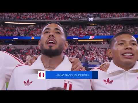 Peru National Anthem vs Chile (Copa America 2024