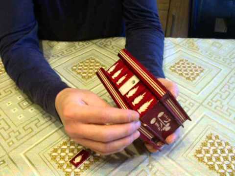 Unbelievable Hungarian puzzle box / secret box / hell box