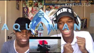 Aquaman Final Trailer REACTION!!!