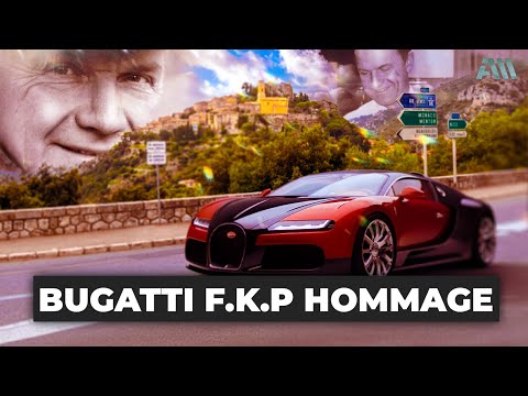 Bugatti F.K.P Hommage, the Veyron reinvented 20 years later