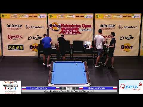 Robiński/Ćwikła vs Gorst/Chinahov  - Quay Rokietnica Open 2019 Doubles Tournament