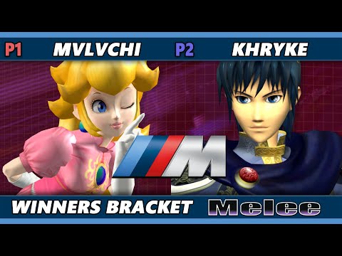 M Series 8  - mvlvchi (Peach) Vs. Khryke (Marth) Smash Melee - SSBM