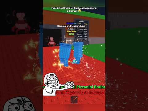 Failed Steal Secret Rainbow Garama and Madundung a Brainrot