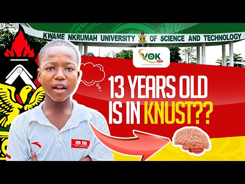 13 YEARS IS IN KNUST ??