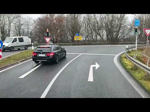 Driving in Deutschland, A99 - A92 - B471 - A8 part 1