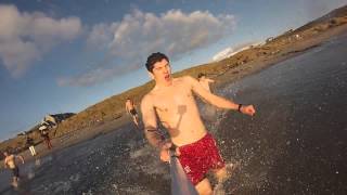 Christmas Day Swim 2014 - Shetland Islands