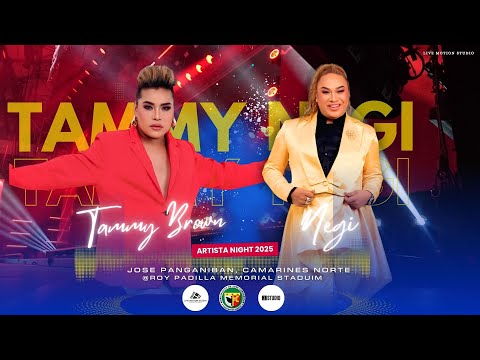 Negi & Tammy Brown Full Performance Part 1 | Artista Night 2025 | Live Motion Studio