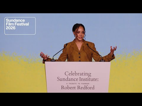 TessaThompson Addresses the Crowd at the 2026 Celebrating Sundance Institute Gala