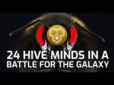 Stellaris: Hive Mind Timelapse AI Tournament - 500 Years