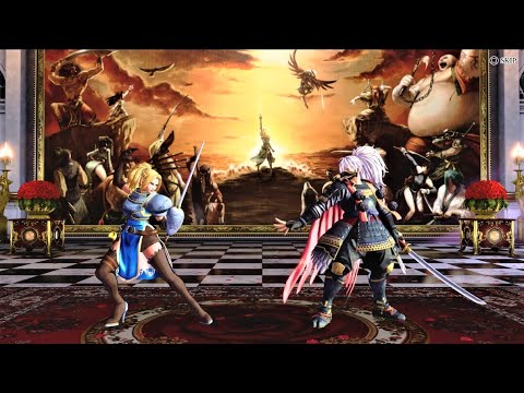 Charlotte vs Kurama Yashamaru (Hardest AI) - Samurai Shodown