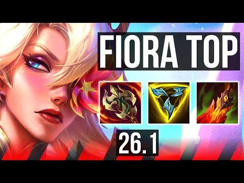 FIORA vs IRELIA (TOP) | Good KDA: 7/1/1 | TR Challenger | 26.1