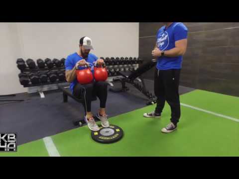 Kettlebell Seated Calf Raise