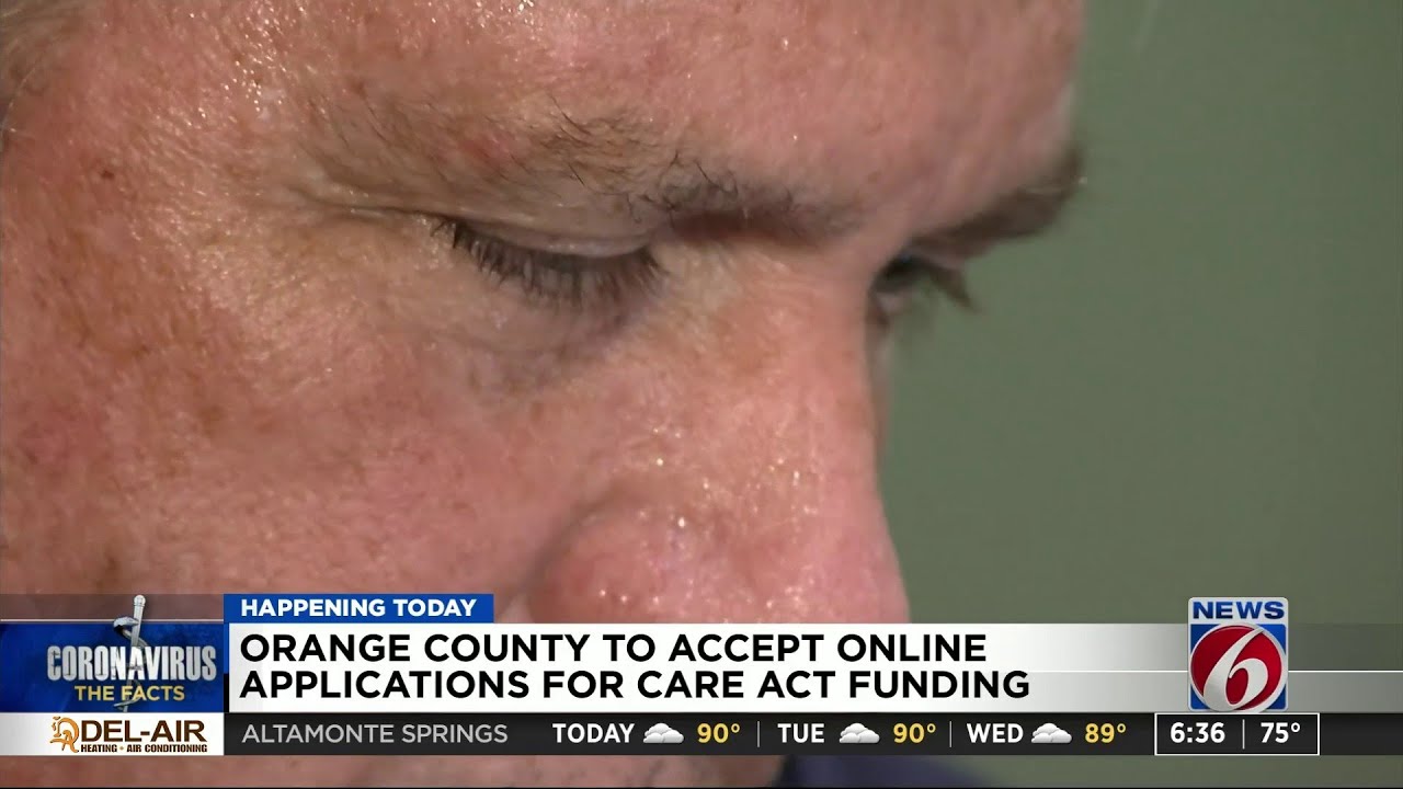 Orange County reopens CARES Act portal