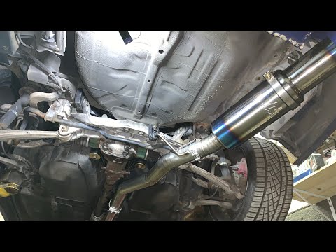 Evo 8 gets full Tomei Titanium exhaust