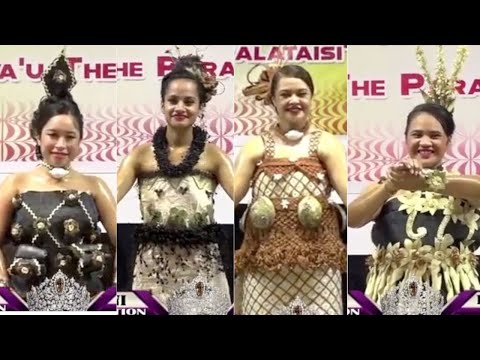 Beautiful Island Creation & Tau’olunga ~ Miss Vava’u Heilala Festival ~ Vava’u The Paradise