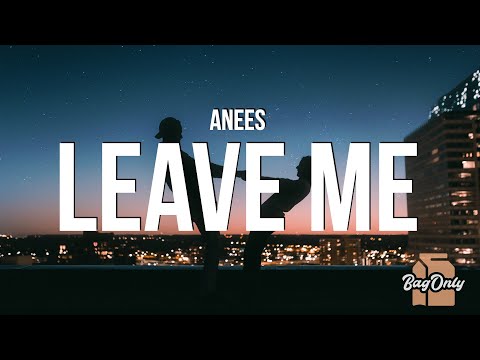 anees - Leave Me (Lyrics) "I'm praying on my knees begging that you won't leave me"