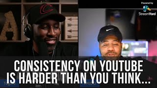 Consistency On YouTube Is Harder Than You Think... (LIVE w/ @TMIDD)