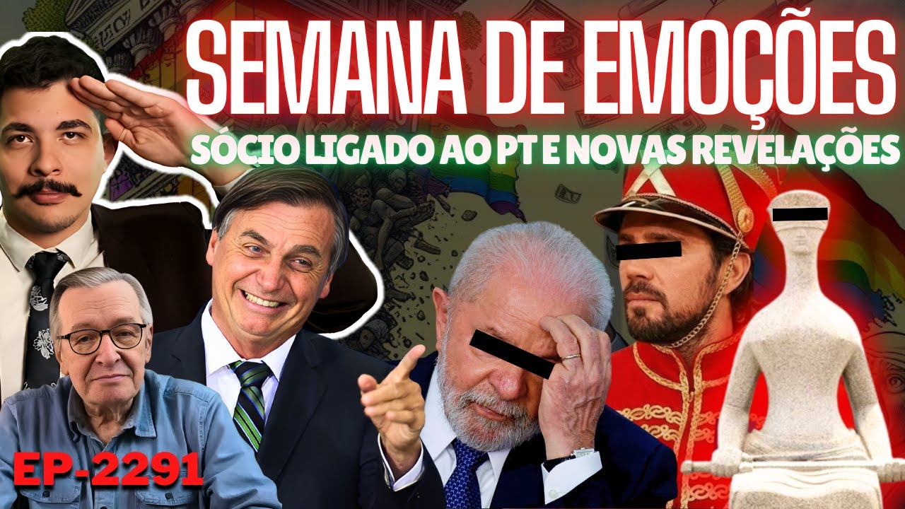 Semana Master: SÓCIO Ligado ao PT Terá EMOÇÕES e Novas Revelações + Olavo e o BateCabeça da Esquerda