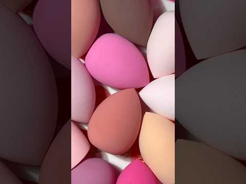 Спонж для макіяжу, крапля, purple