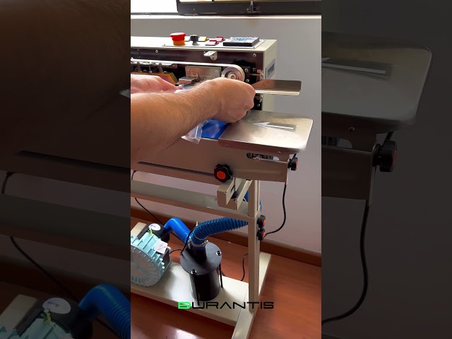 Vídeo relacionado con VEVOR Selladora de Bolsas Continua de Banda, Ancho de Sellado de 6-12 mm, Selladora de Banda Vertical 900MLS
