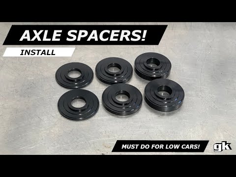 Gktech Axle Spacers - Install