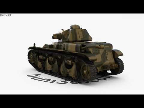Renault R35 3D model by 3DModels.org