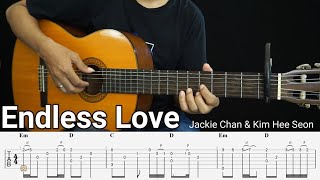 Download lagu Endless Love Jackie Chan Kim Hee Seon Fingerstyle ... mp3