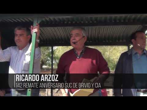 Ricardo Arzoz - Remate 142  Aniversario de Suc de Brivio y Cia