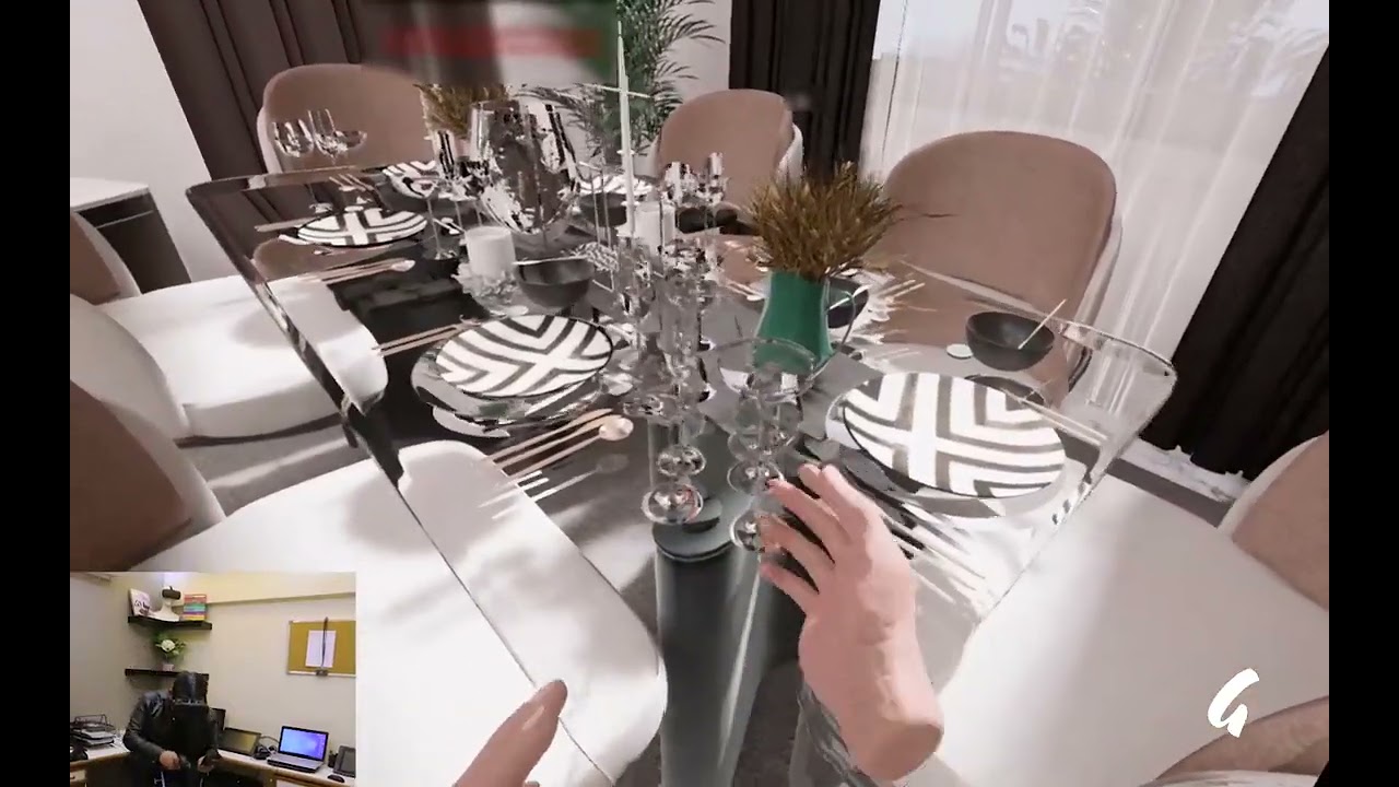 Virtual Reality Full Interactive interior design (METAVERSE)