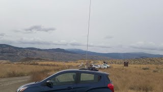 SWR Sweep of the Chameleon MPAS Lite on a Magnetic Mount