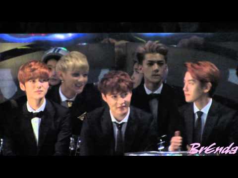 131122 MAMA in HK fans Luhan & Lay