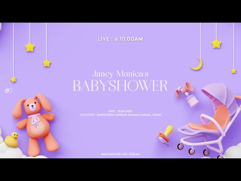 JANCY MONICA'S BABYSHOWER LIVE | 10.09.2023  |  LIVE STREAM | OTG PHOTOGRAPHY™