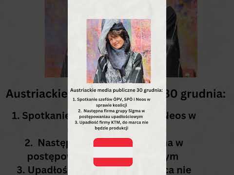 Austryjackie media publiczne 30 grudnia