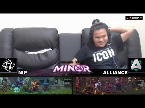 Alliance vs Ninjas in Pyjamas Game 2 (Bo3) | StarLadder Dota 2 Minor Season 2 Europe Qualifier