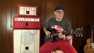 Video thumbnail for Swift with Hide Tanning Tank reverb by Sioux Guitars