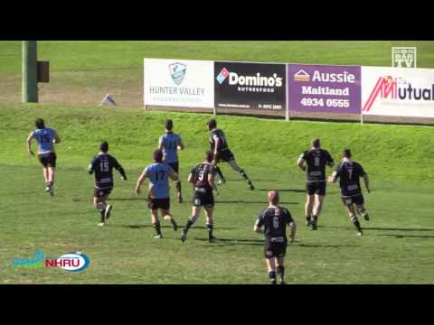 2016 NHRU Round 10 Premier 3 Highlights - Maitland v Southern Beaches