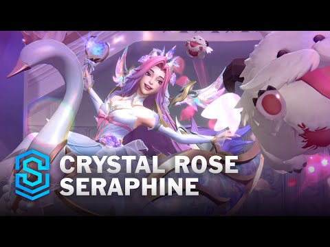Crystal Rose Seraphine Wild Rift Skin Spotlight