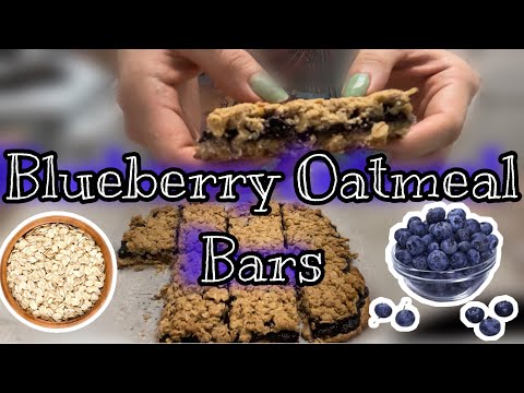 BLUEBERRY OATMEAL BARS RECIPE