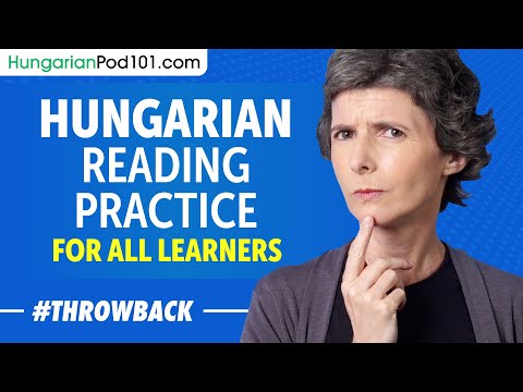 Hungarian Reading Practice for ALL Learners - Hungarian for Daily Life