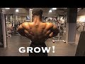 GROW YOUR BACK!