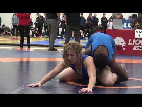 2018 York Open WW63kg Erin Clayton (Lakehead) vs Simi Jayeoba (McMaster)
