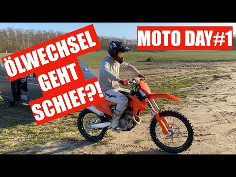 LC171 | MOTO DAY #1 | New Day at the Mx Track! | KTM SXF 350 | Ölwechsel